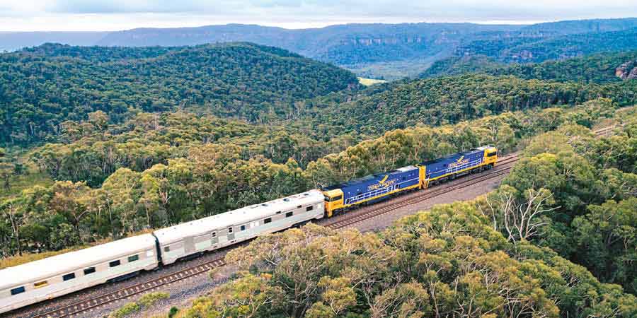 Crossing Australia on the luxury Indian Pacific