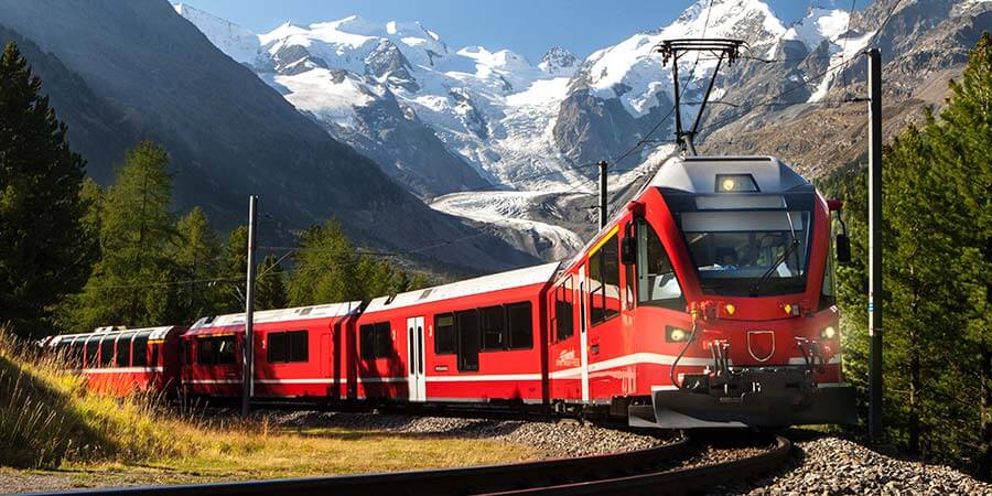 Bernina Express Train