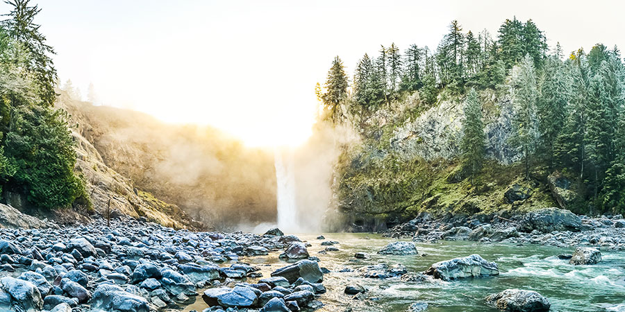 Snoqualmie Falls Winter