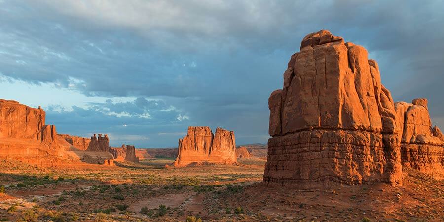 Arches National Park La Sal Mountain