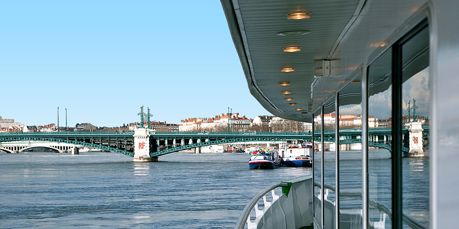 France Saone Rhone Lyon Bateau Navigation
