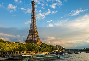 Eiffel Tower on the Seine