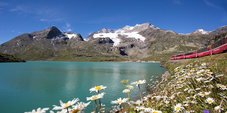 Bernina Express to Italy