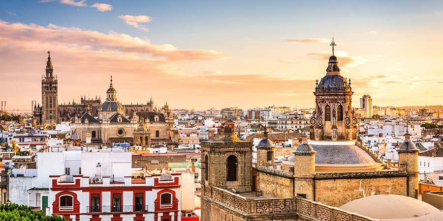 Arrival in Seville
