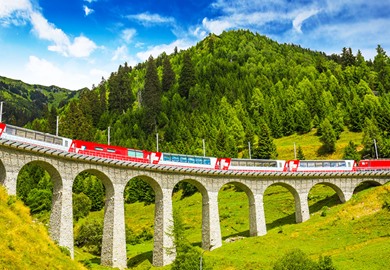 Landwasser Viaduct Glacier Express