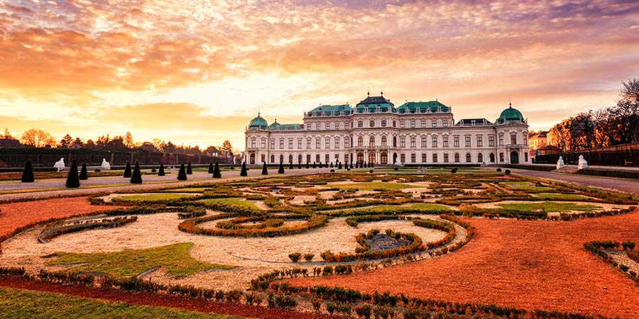 Enjoying a tour of Vienna