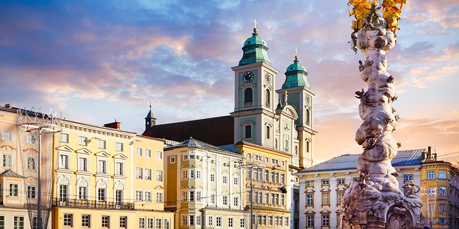 Exploring the Austrian city of Linz