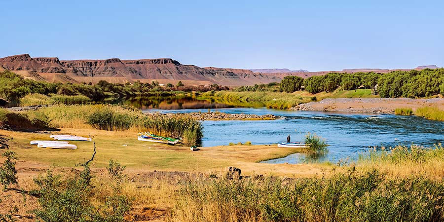 Upington and the Orange River
