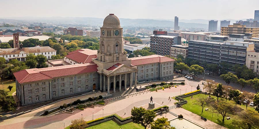 Arriving in Pretoria