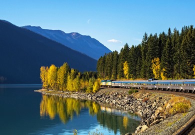 VIA Rail Moose Lake Canadian Fall