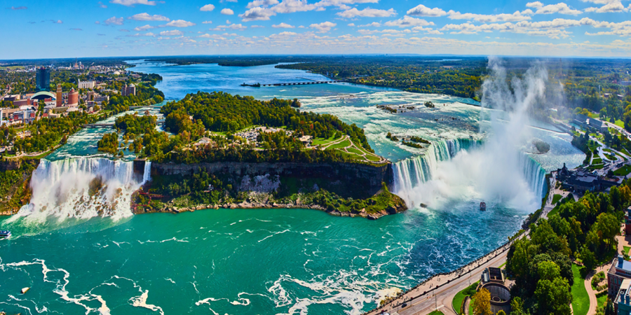 Get an up-close look at Niagara Falls