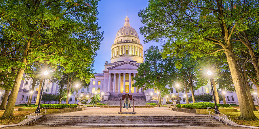 West Virginia State Capitol in Charleston