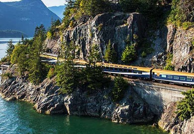 Rocky Mountaineer Rainforest to Gold Rush Rocky Mountaineer Rainforest to Gold Rush