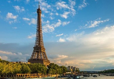 Eiffel Tower on the Rhone