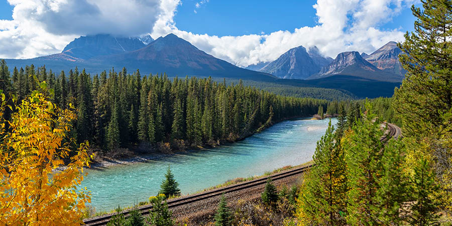 Morant's Curve, Bow Valley Parkway, Banff National Park
