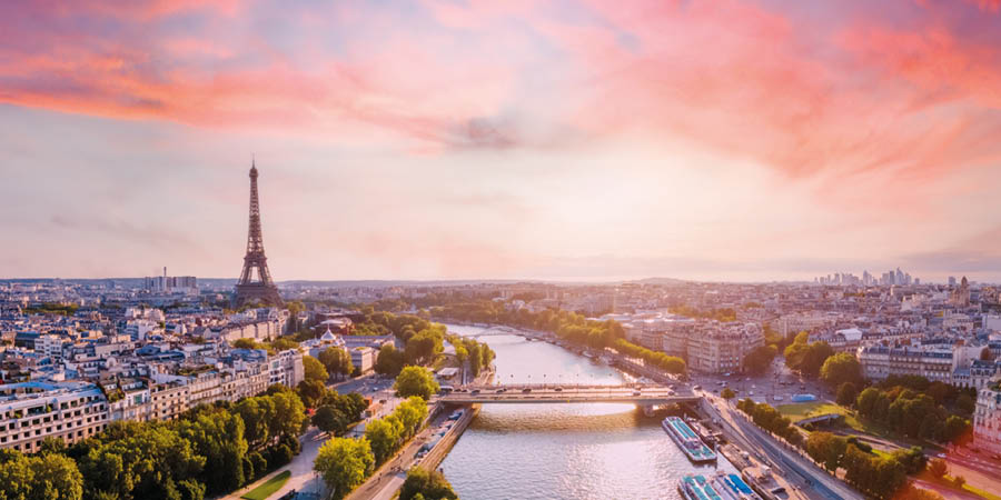 Arriving in Paris