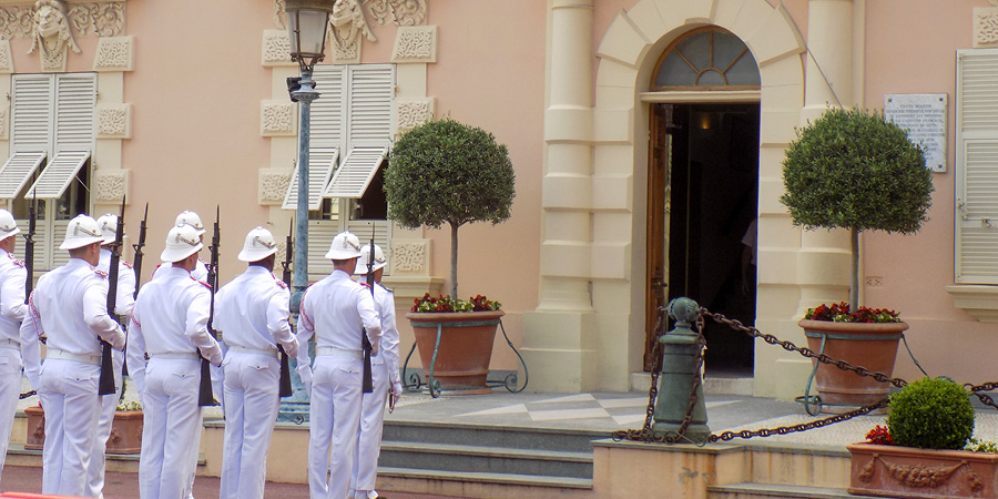 Witness the Changing of the Guards in Monaco