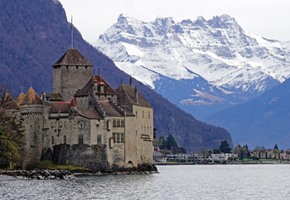 Chateau de Chillon Entrance