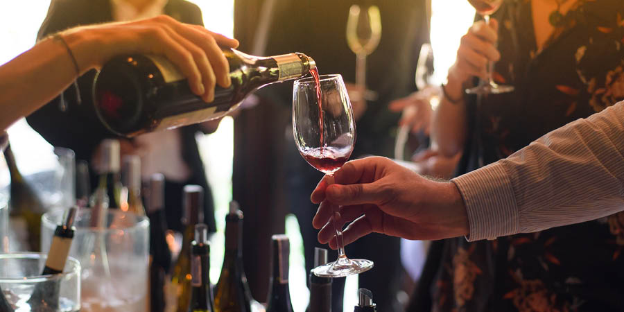 Savoring a meal and wine-tasting in the Barossa Valley