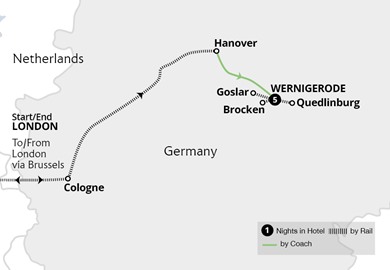 Tour map