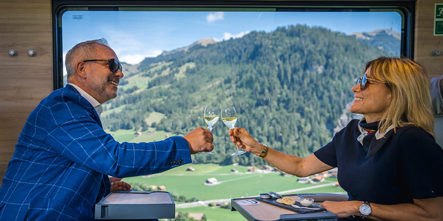 Traveling in Prestige Class on the GoldenPass Express