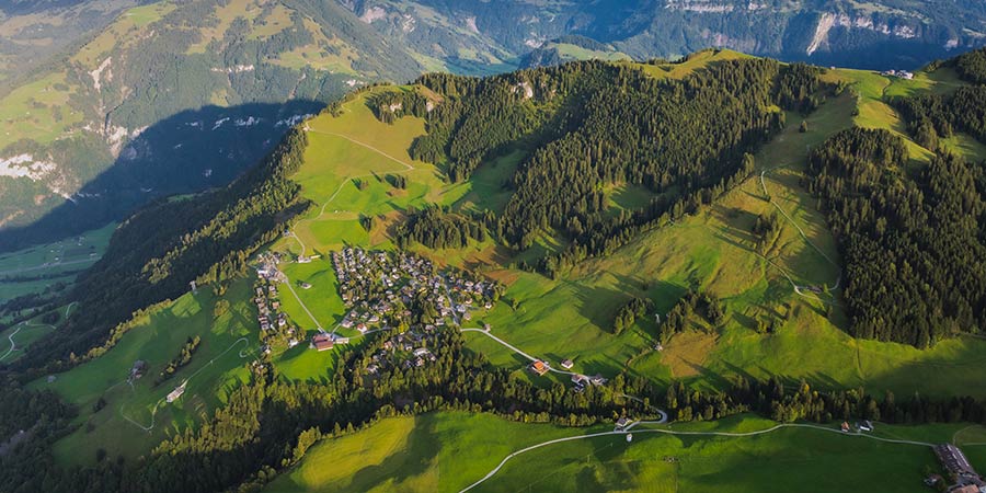 Soaking up spectacular vistas from the Stanserhorn